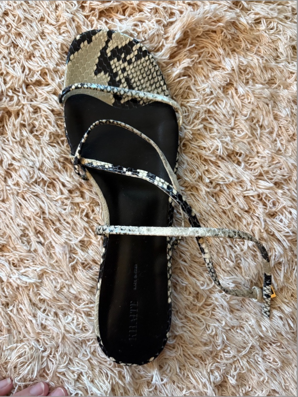 KHAITE Loop flat sandals - Picture 3 of 4